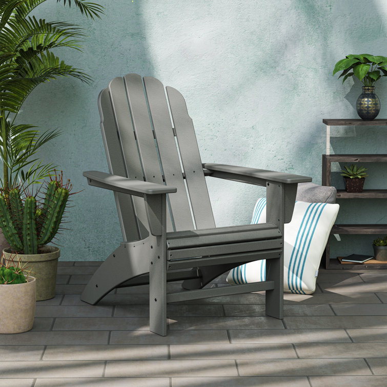 POLYWOOD® Vineyard Curveback Resin Adirondack Chair & Reviews Wayfair